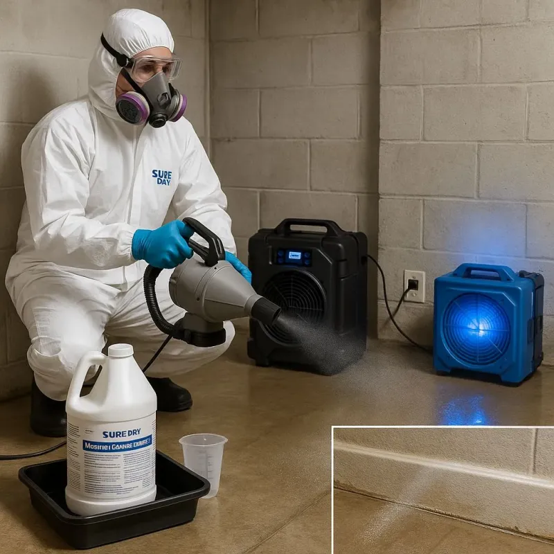Sanitization and Odor Removal process in Yates Center, KS